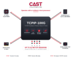 CAST TCPIP 100G PressFigure