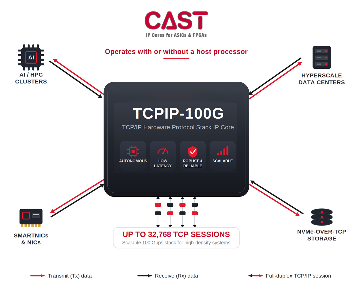 CAST TCPIP 100G PressFigure CAST TCPIP 100G PressFigure