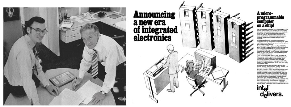 IMAGE 5 Noyce with Hoff and 4004 ad