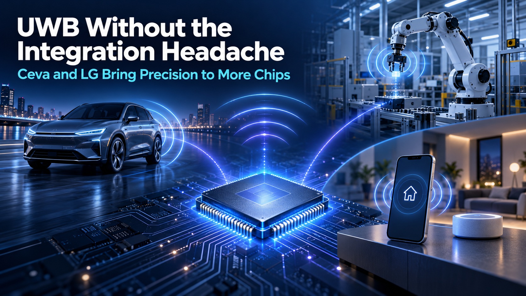UWB Without the Integration Headache Ceva and LG Bring Precision to More Chips UWB Without the Integration Headache Ceva and LG Bring Precision to More Chips