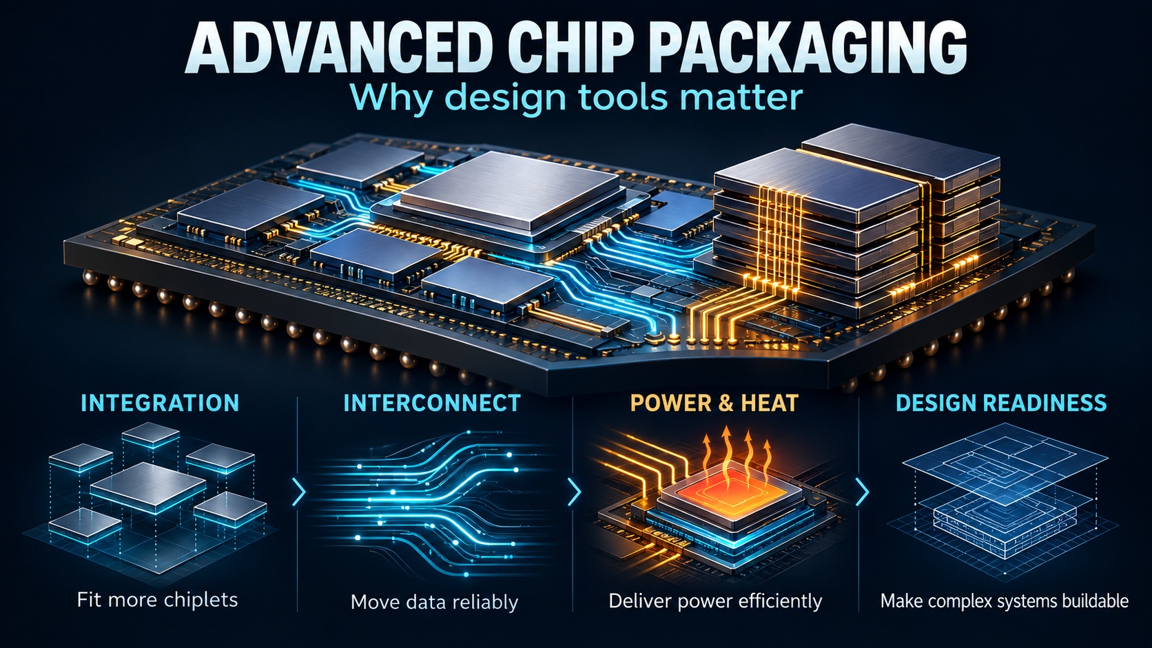 Why Advanced Chip Packaging Is Becoming a Design Problem Why Advanced Chip Packaging Is Becoming a Design Problem