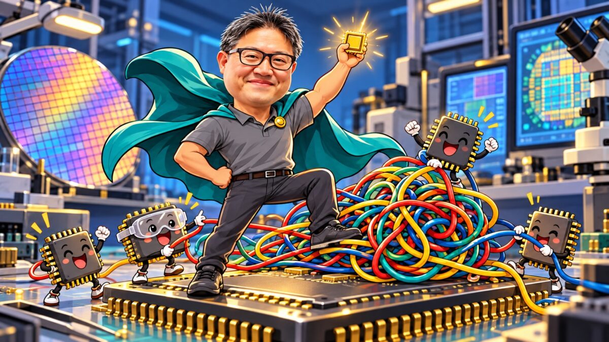 Eric Hong’s Microchip Superhero Moment Eric Hong’s Microchip Superhero Moment
