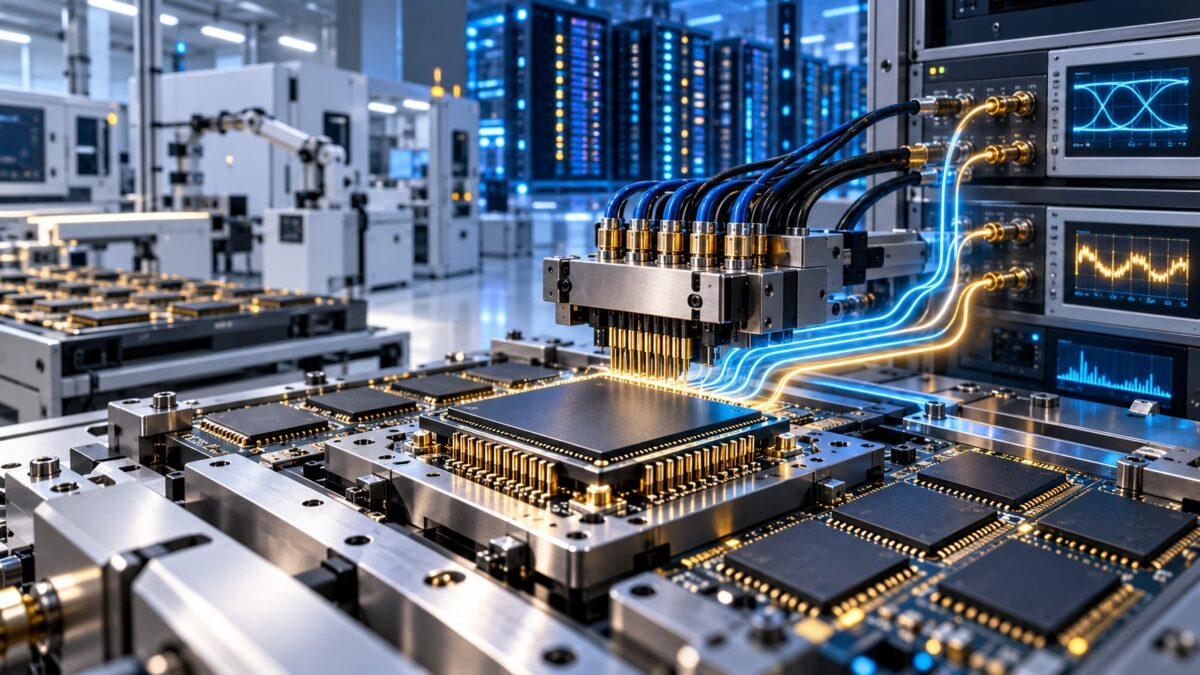High speed memory testing for AI teradyne magnum e2