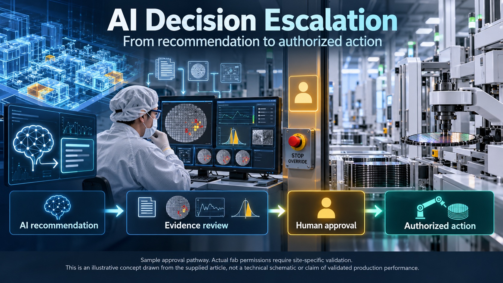 Human approval in an AI cleanroom Human approval in an AI cleanroom semicon west