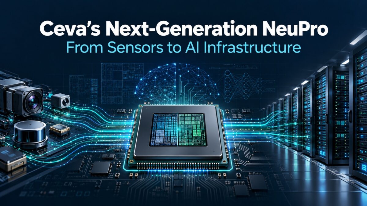 NeuPro Sensors to AI infrastructure NeuPro Sensors to AI infrastructure