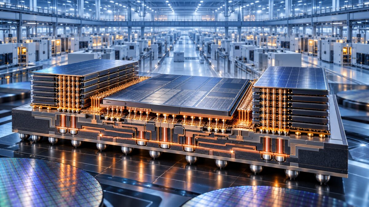 Single Roof, Connected Silicon terafab