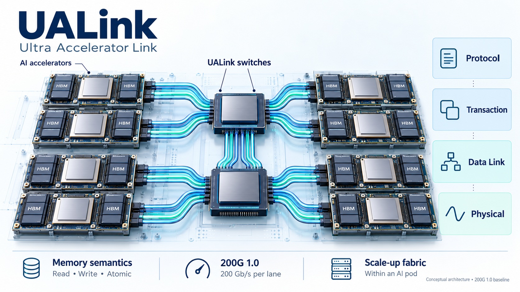 UALink accelerator fabric blueprint